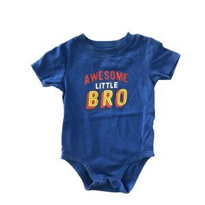 6/$25 Carters Boy 24 mos Onsie Little Brother